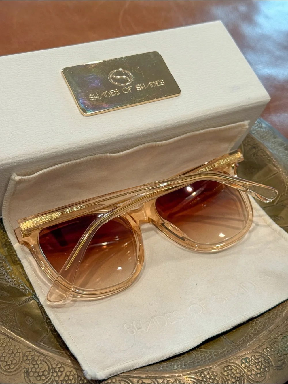 Shades of Shades “Aire” Luxury Sunglasses with Case & Pouch | Made in Italy